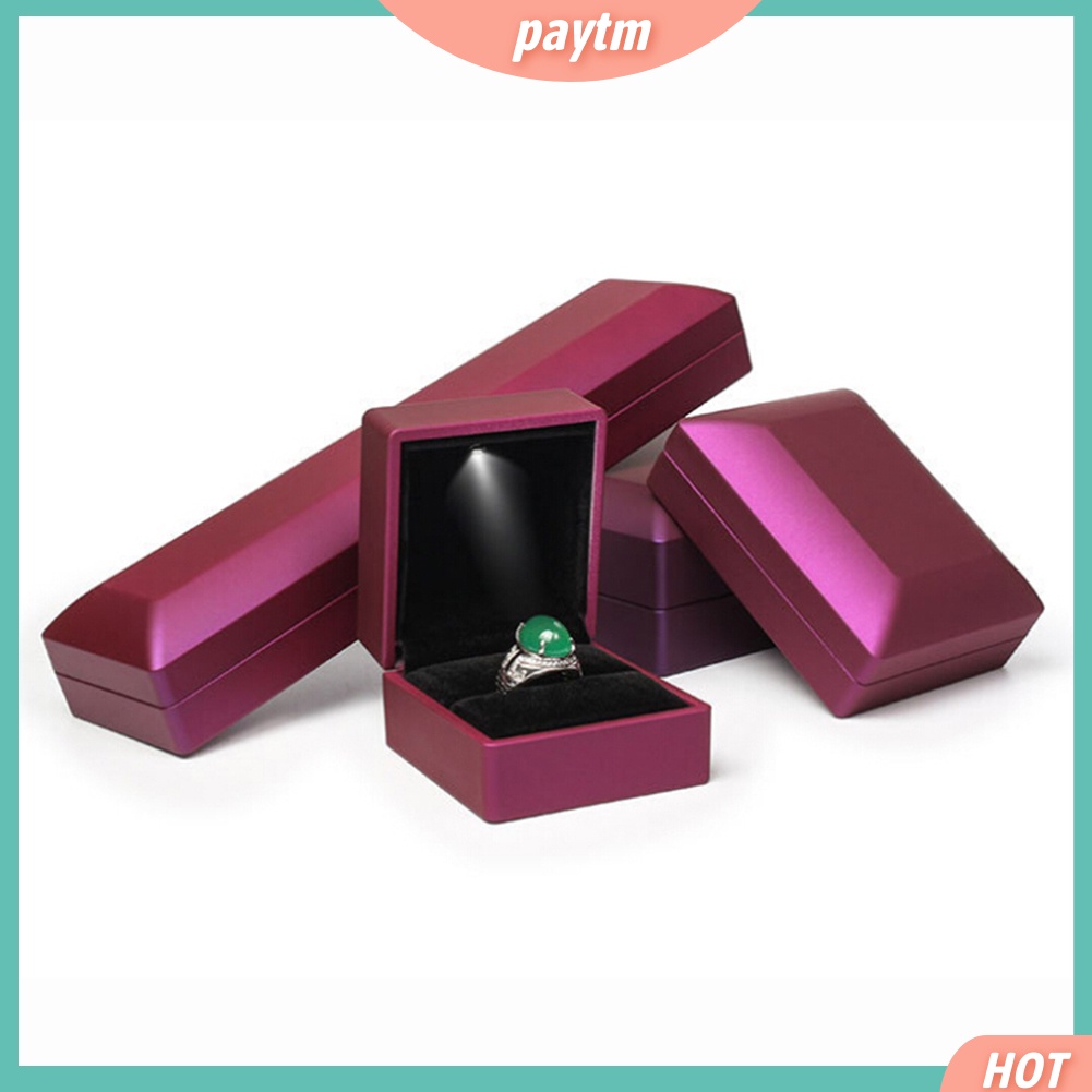 (PTM) Hộp đựng trang sức PM , vòng đeo tay có đèn LED thời trang