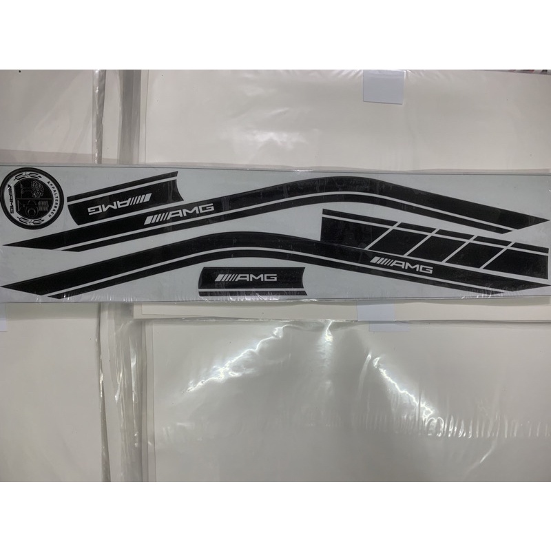 Tem chỉ sườn Sport Sh 2017 , ShVN 2012  , tem AMG phản quang 3M , AMG tem keo !