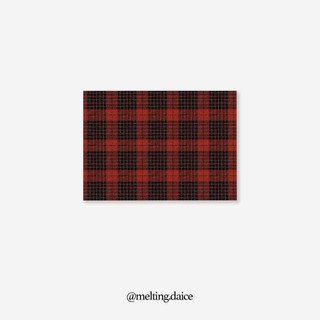 daice || 'christmas pattern' sticker - sticker/nhãn dán/decal trang trí