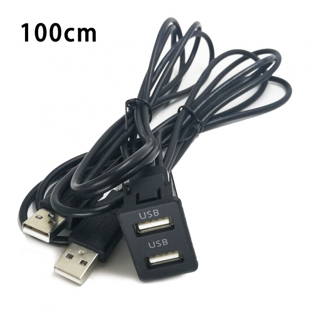 Dây Cáp Nối Dài Cổng usb Cho Xe Hơi 100cm