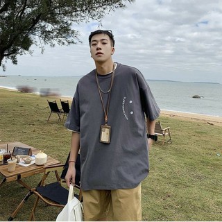Áo thun tay lỡ Unisex GJKSFNOIVAGD