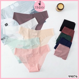Quần lót nữ TINIAN su lưới không đường may nửa mông - lọt khe kháng khuẩn cao cấp 99075 99076