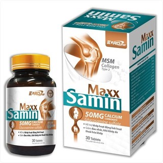 Viên Uống Bổ Xương Khớp Glucosamine Maxx Samin Collagen Type 2 - Giúp Giảm Đau Nhức Mỏi Khớp, Giảm Thoái Hóa Khớp