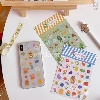 Hình Dán, Sticker Mini Trang Trí Đồ Dùng, Note