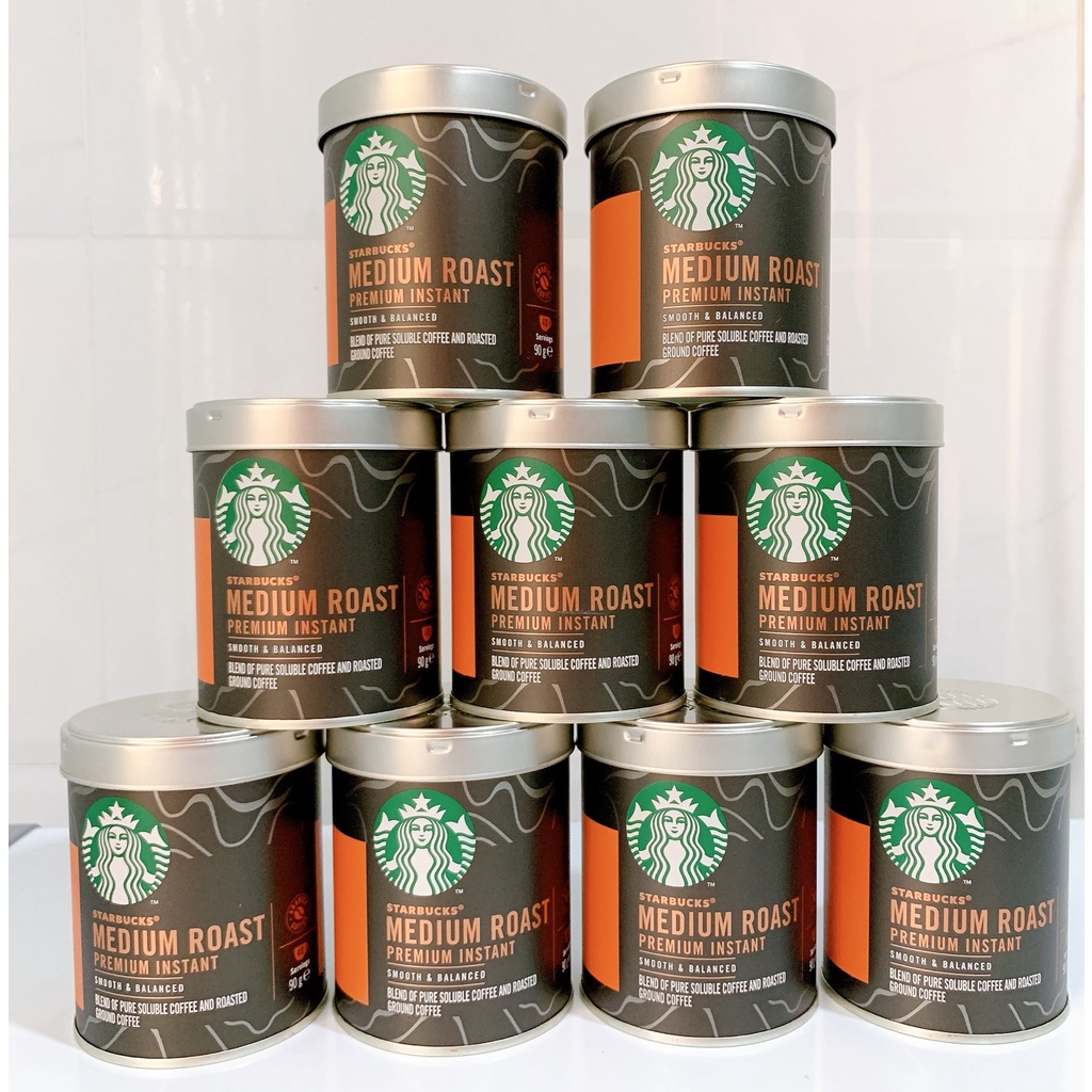 Starbucks Cà Phê Hòa Tan Cao Cấp Starbucks cà phê rang đen hòa tan