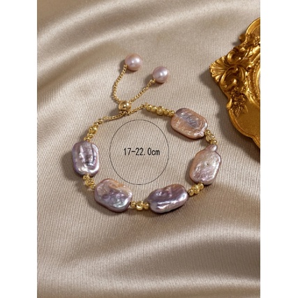 Vòng tay cao cấp tone hồng tím