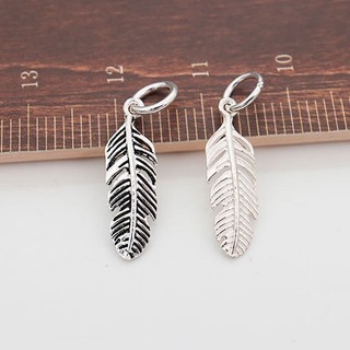 [S925] Charm bạc lông vũ - MH229 MOCHUONGJEWELRY