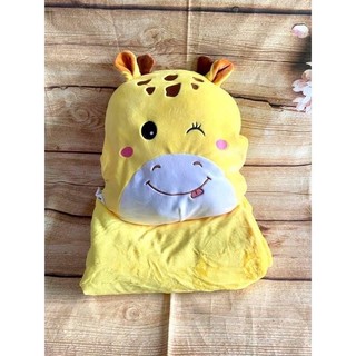 🦒 bộ mền gối hươu cho bé siêu kute💖