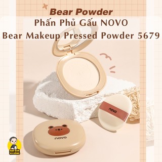 Phấn phủ gấu novo bear makeup pressed powder 5679