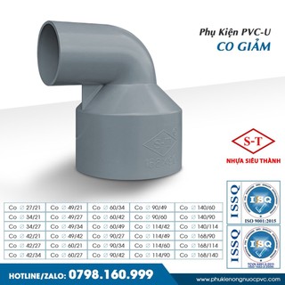 [MUA THEO BỊCH, ĐƯỢC GIÁ SỈ] Co giảm nhựa PVC Siêu Thành CHÍNH HÃNG, ĐỦ SIZE