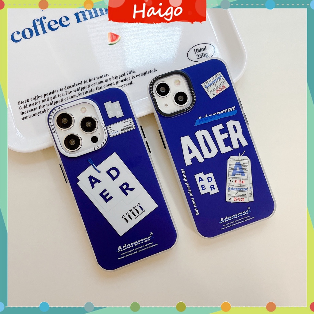 Ốp Điện Thoại Nhựa Cứng In Hình ADER Cho iPhone14 13 12 Mini 11 PRO MAX 6 / 6s 7 / 8plus SE2 X / XS XR XSMAX #Phụ Kiện Chuyên Dụng Dành Cho Hg Hg Hg55944559