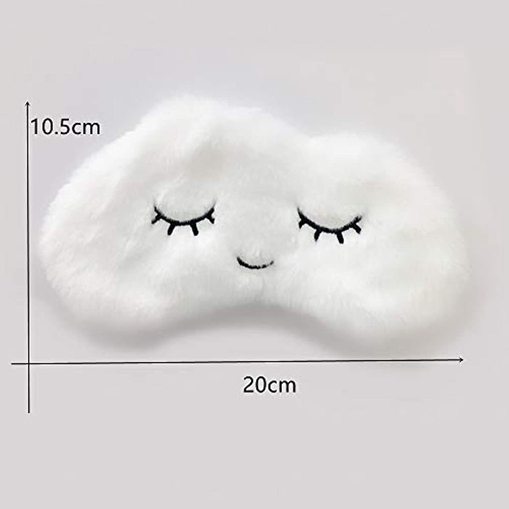 Miếng Bịt Mắt Ngủ Hình Đám Mây Hoạt Hình Siêu Mềm