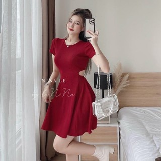 ĐẦM XINH CỘT EO