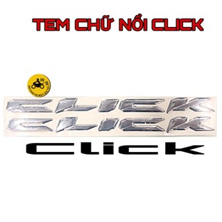 Tem Chữ Nổi Cho SH - AIRBLADE - VARIO - CLICK