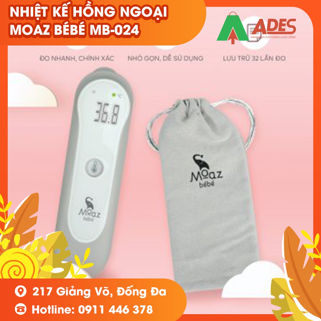 NHIỆT KẾ HỒNG NGOẠI MOAZ BÉBÉ MB-024