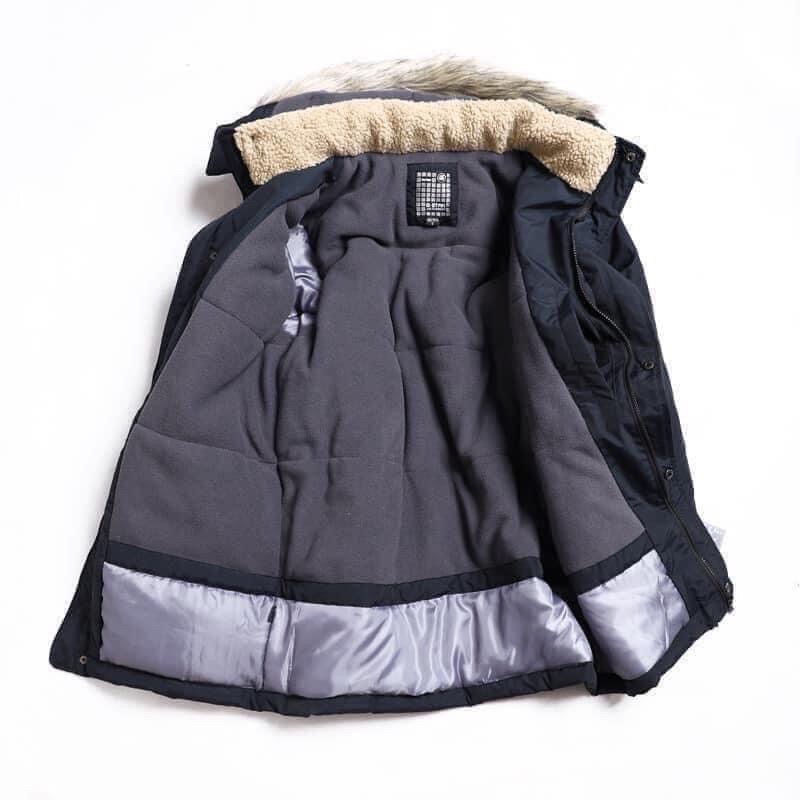 Áo Parka Nam Xuất Siêu Dày