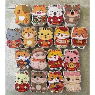 Lì xì chibi tết 2023 hàng loại 1 bóng đẹp, phong bao lixi hoạt hình chipi nhiều mẫu