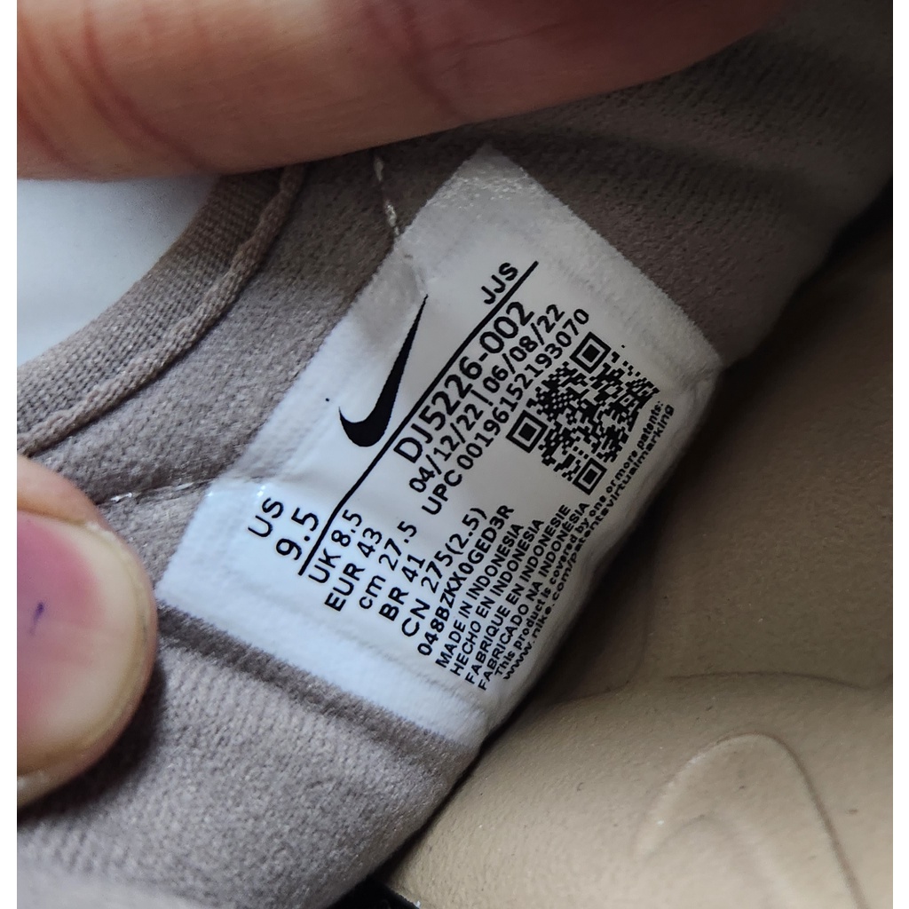 Dép Nike Offline 3.0 trắng kem size 43 chính hãng