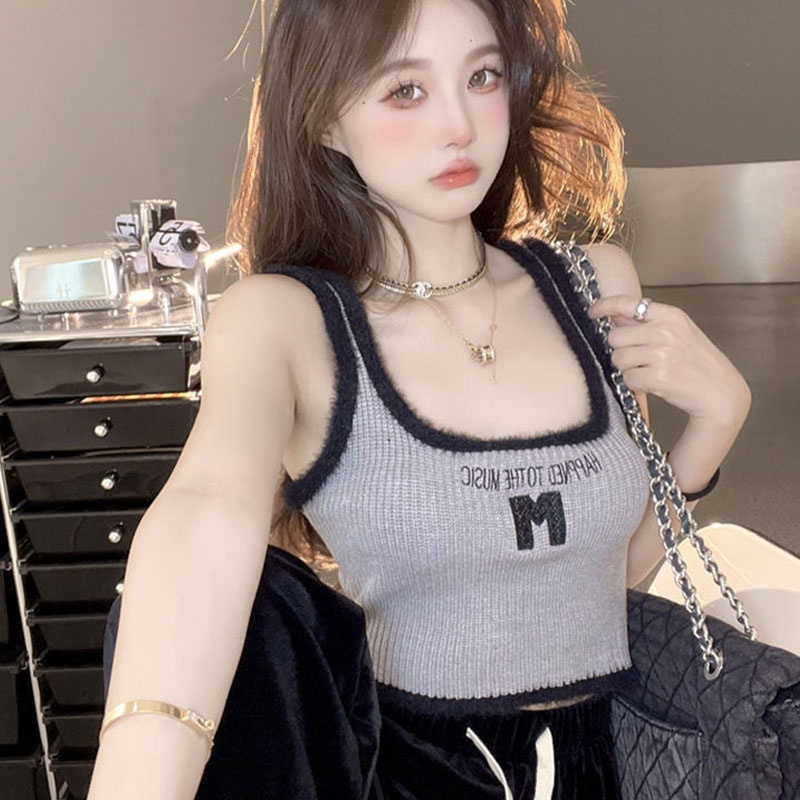 Áo hai dây YEYA cổ vuông thời trang quyến rũ cho nữ