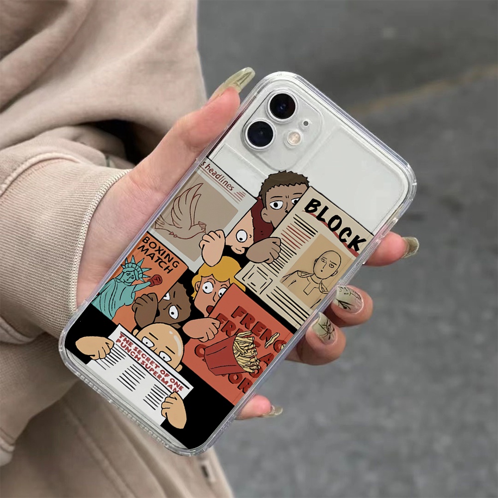 Ốp Điện Thoại Trong Suốt In Hình Hoạt Hình Dễ Thương Cho iphone 14 pro Max 11 13 12 7Plus X XS Max