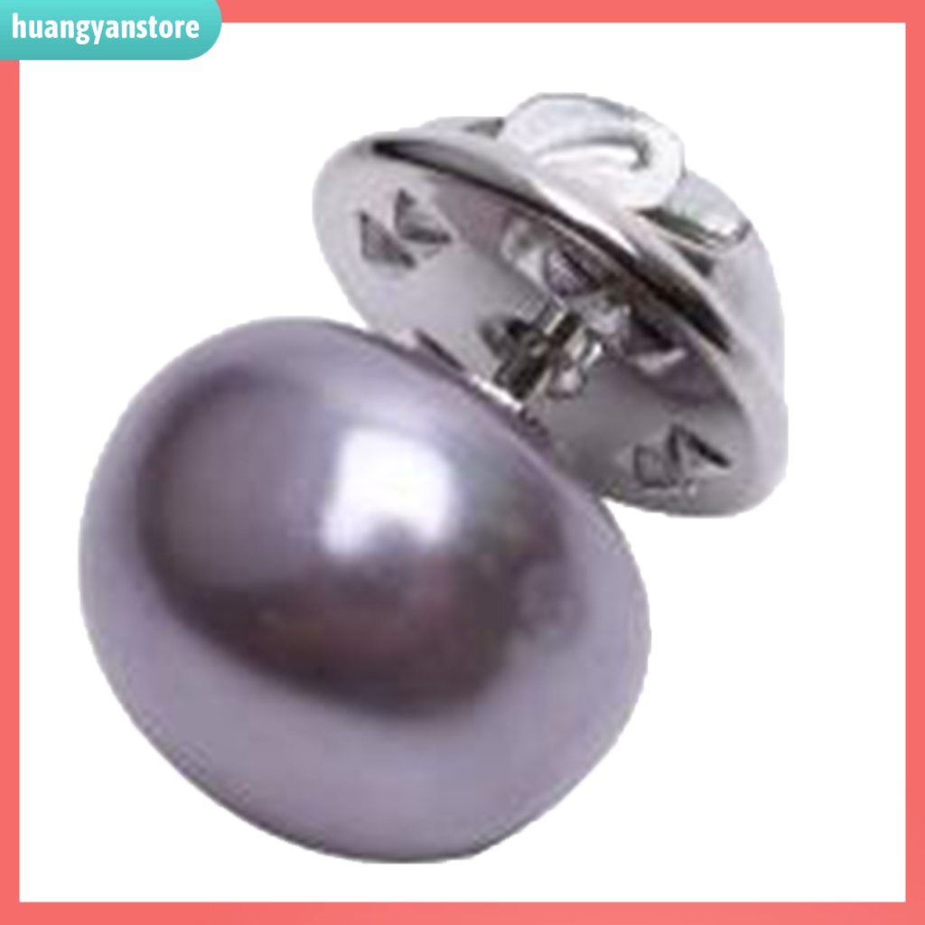 HY/ Ghim cài áo hình ngọc trai giả thời trang sang trọng cho nữ