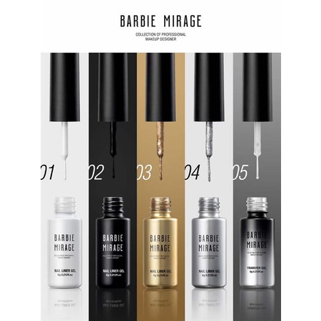 Cọ nét gel Barbie Mirage 6g