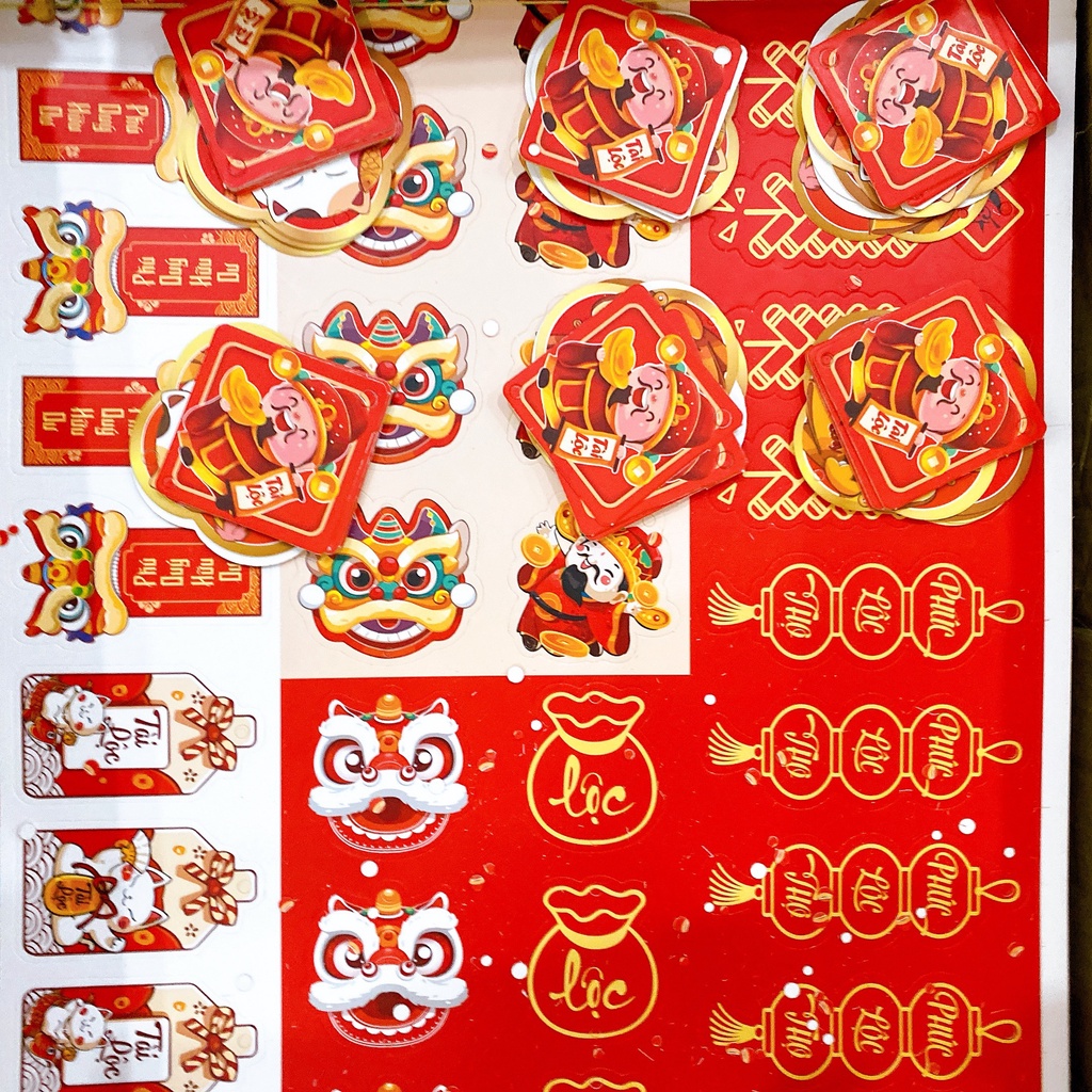 TAG TREO MIX MẪU - SET 43 CÁI