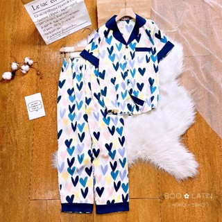 Đồ bộ pijama latin lụa Boo Boo TNQD - 01