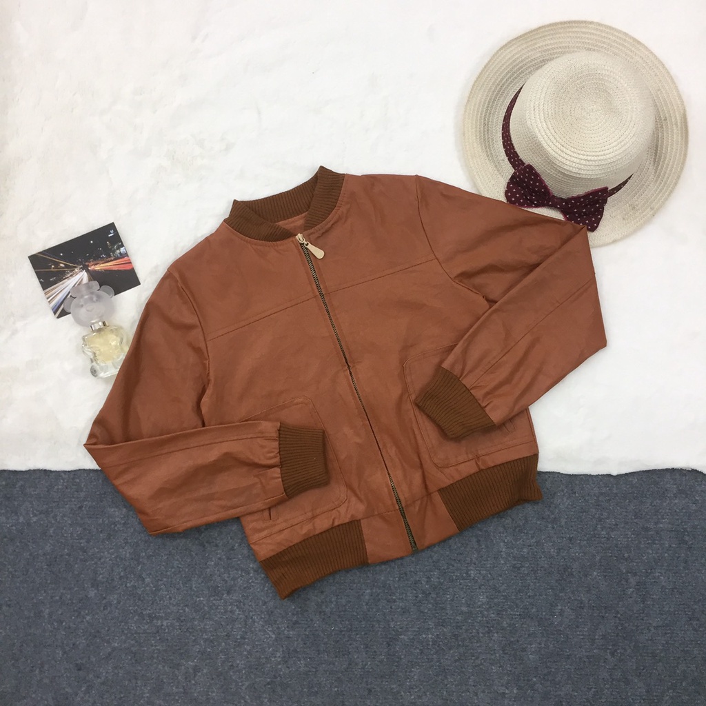 Áo Khoác Da Nữ B50 117 - Size S