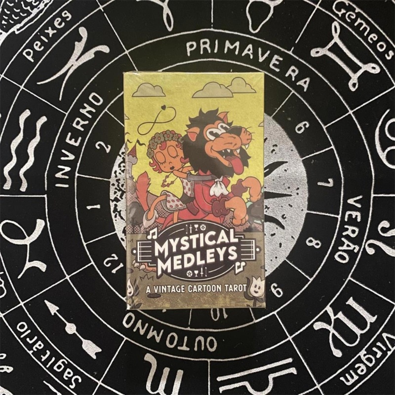 Bộ Bài Tarot Phiên Bản Bí Ẩn Đầy Đủ Phiên Bản Tiếng Anh Cho Bữa Tiệc Gia Đình