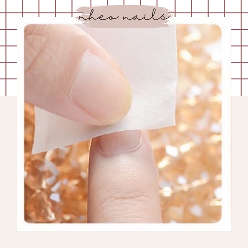 bông tẩm cồn, dụng cụ nailbox