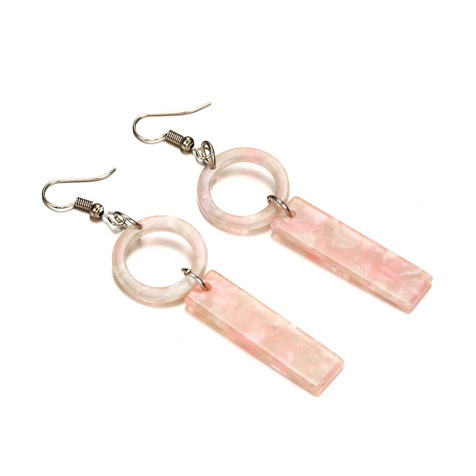 Đôi bông tai dáng dài kiểu dáng độc đáo nhiều màu sắc thời trang cho nữ