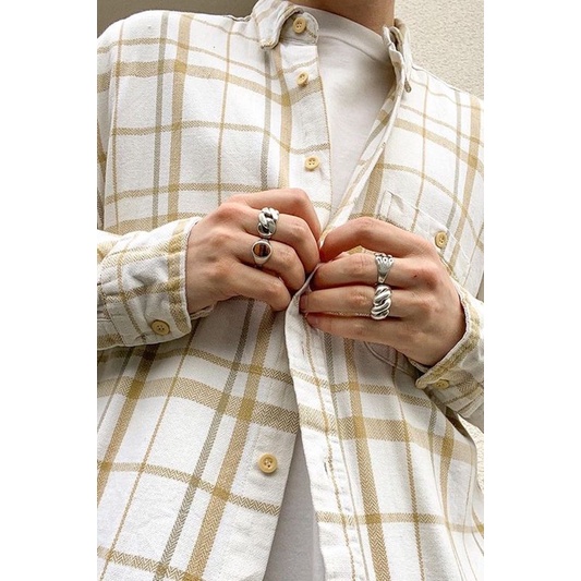 Áo 2hand 𝙁𝙡𝙖𝙣𝙣𝙚𝙡 - 𝘾𝙖𝙧𝙤  𝘽𝙞𝙜 𝙎𝙞𝙯𝙚 -XL,2XL,2XL- Flannel 2hand - Sơ mi ca rô