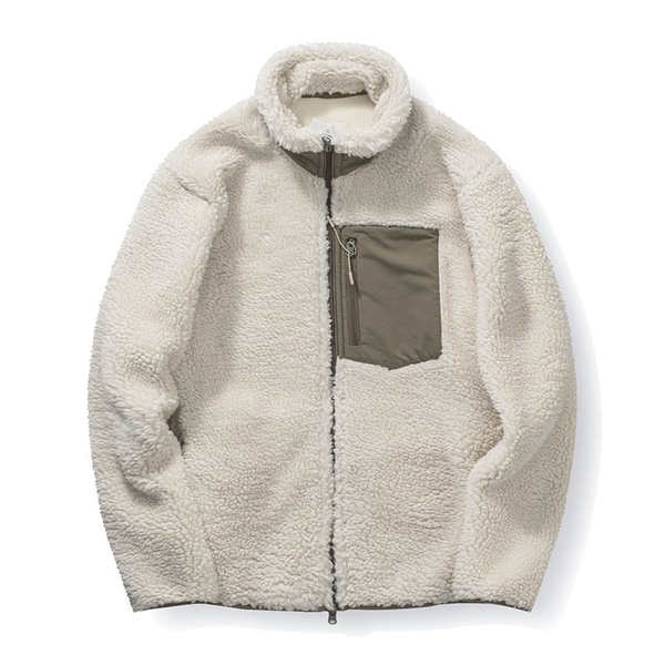 Áo Khoác Lông Cừu Giả Khóa Kéo Thời Trang Thu Đông Cho Nam Nữ
