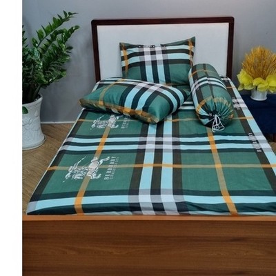 Bộ ga gối 4 món Bền Đẹp RIOTEX, Vải cotton poly Hàn Quốc mẫu họa tiết đẹp, nhiều kích thước