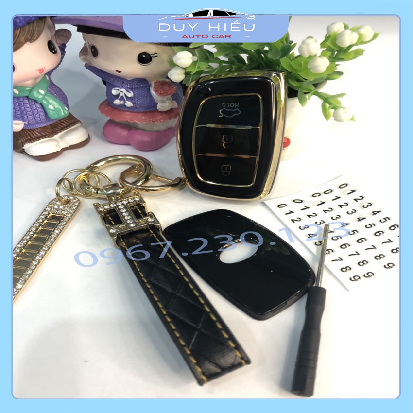 Ốp chìa khóa Hyundai I10, Elentra, Tucson TPU cao cấp