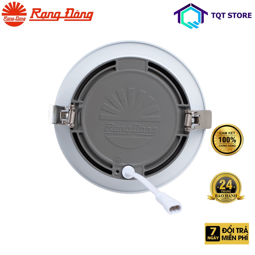 Combo Downlight Sense 8 thương hiệu Rạng Đông AT20.RM 90/7W.C8 tiết kiệm điện. Kèm 1 Remote điều khiển