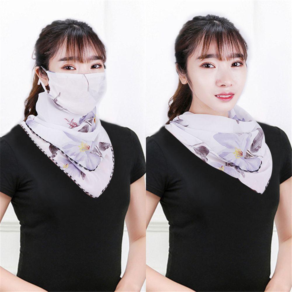 Khăn Đa Năng Chống Nắng Bằng Lụa Bảo Vệ Mặt