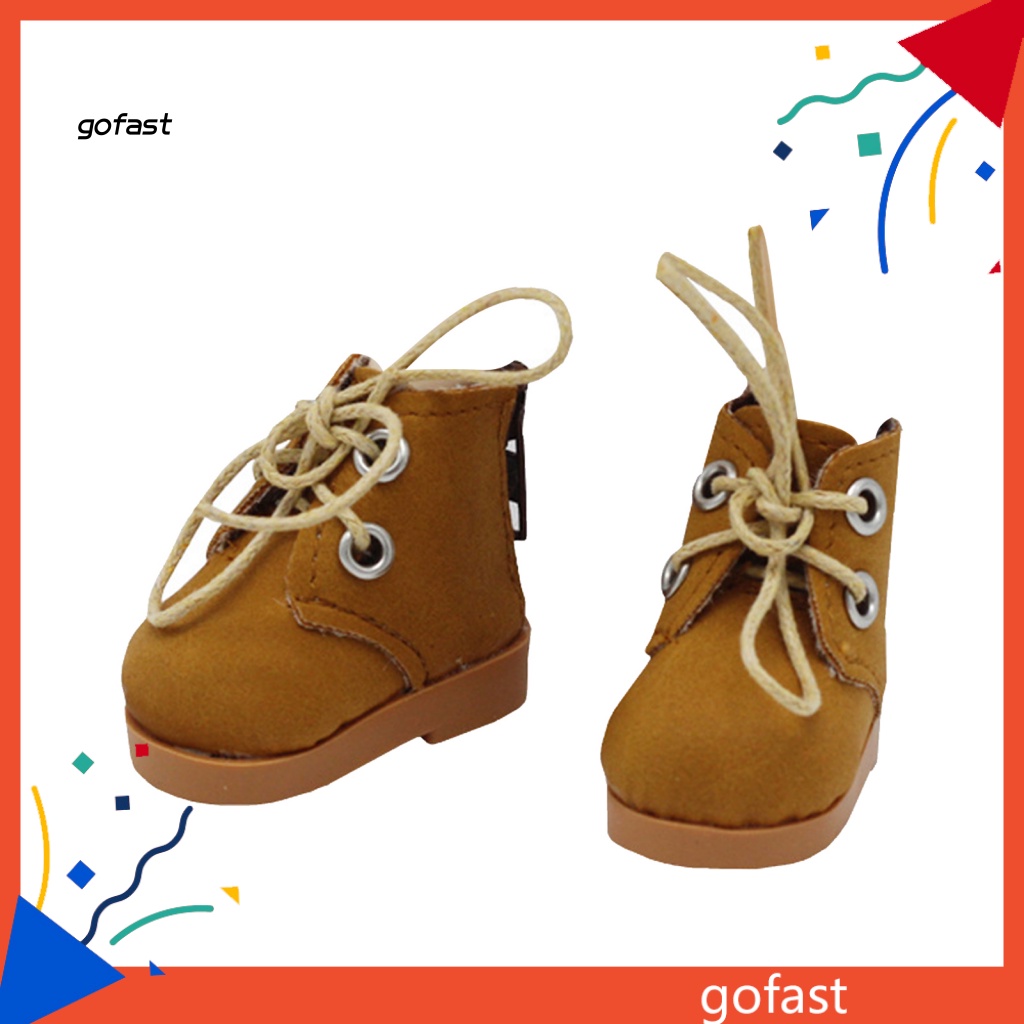 1 Đôi Giày Boot Đi Tuyết Dễ Thương Dành Cho Búp Bê Bé Trai