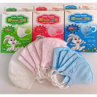 Khẩu trang cho bé tulip 3d mask kids