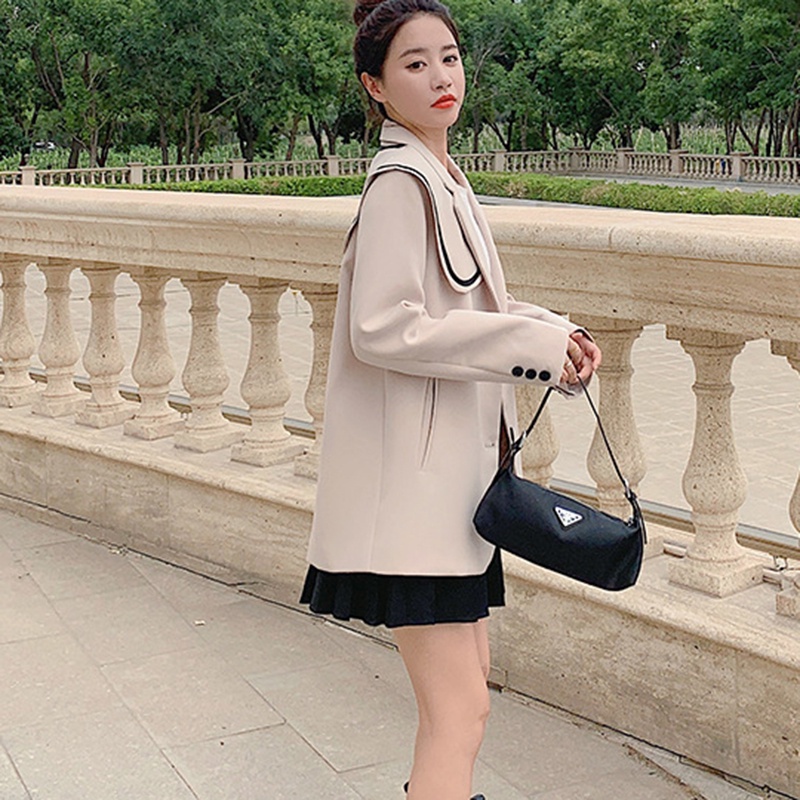 IELGY  IELGY Áo Khoác Dáng Rộng Thời Trang Hàn Quốc Dành Cho Nữ