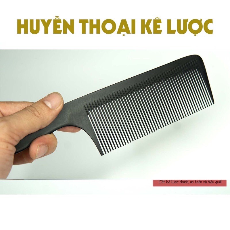 Lược cắt tóc nam bản to TƯỜNG BARBER bản 2022