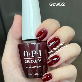 SALE 50% SƠN GEL HƠ MÁY OPI ( GCW52 ĐỎ ĐÔ )