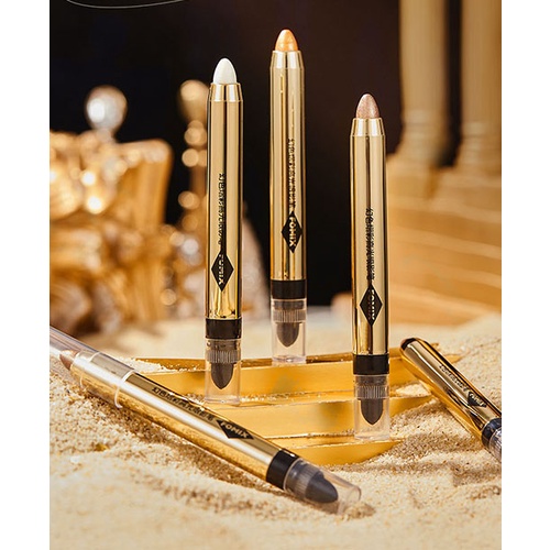 Phấn nhũ bắt sáng dạng thỏi Fomix 2 đầu nhũ và cọ, Phấn mắt kim tuyến Fomix dạng thỏi dễ sử dụng lên màu lì mịn