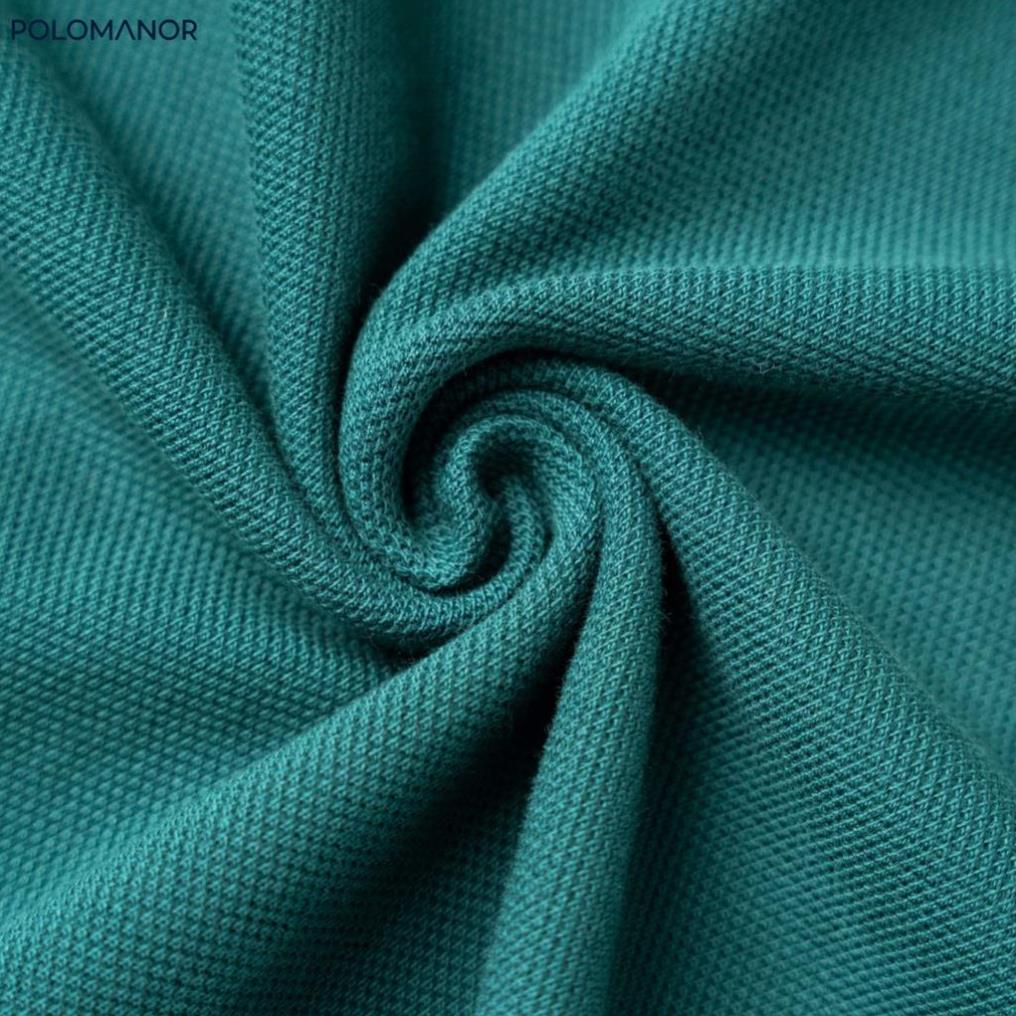 Áo Polo nam ngắn tay ALAN vải cá sấu cotton CMC, nam tính, thanh lịch, sang trọng - POLOMANOR