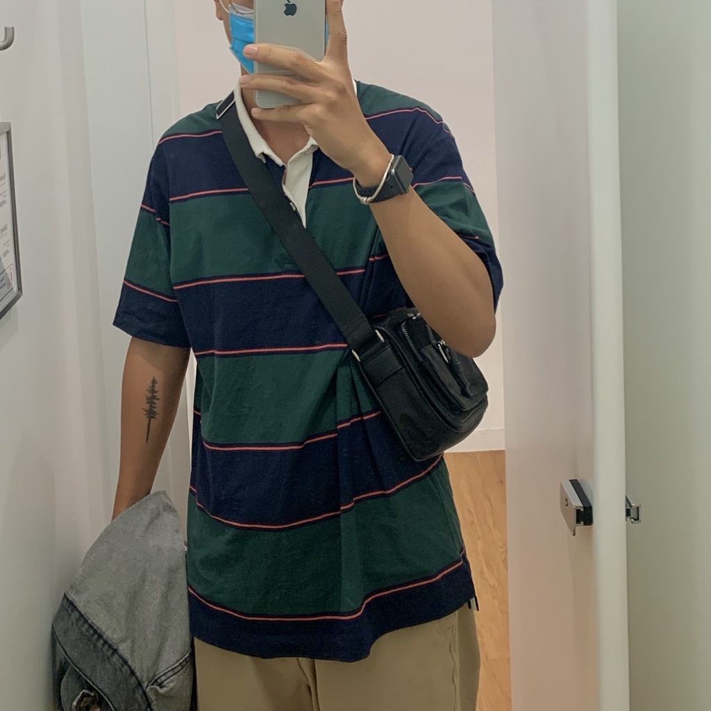 Túi đeo vai nam nữ giỏ đeo ngực thời trang căp đeo vai đẹp unisex cặp đeo chéo phong cách chất xịn cam kết MINA