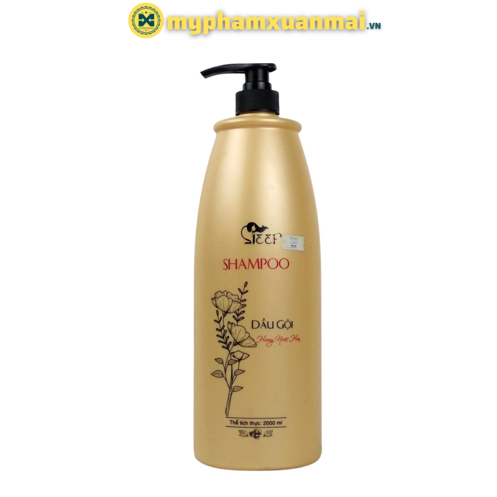 Cặp Dầu Gội Xả KENDY Sieef Hương nước hoa lưu hương 2000ml