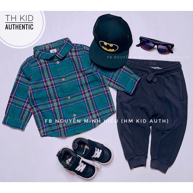 Sơ mi HM AUTH bé trai