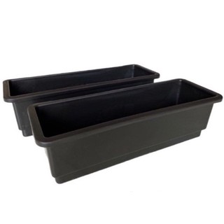 Chậu nhựa chữ nhật trồng rau - Khay trồng rau thông minh 64 x 24 x 20 cm