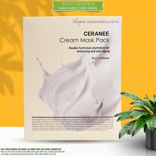 Mặt nạ dưỡng trắng, phục hồi da cấp độ tế bào Biocell dừa tươi Ceranee Cream Mask Pack Hàn Quốc chính hãng 30g